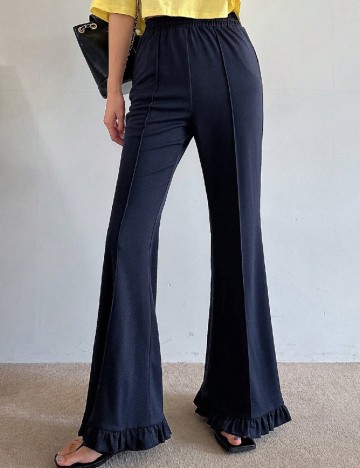 Pantaloni SHEIN, bleumarin