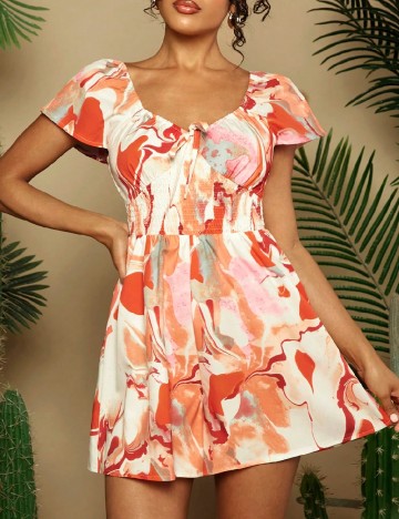 Rochie scurta SHEIN, mix culori