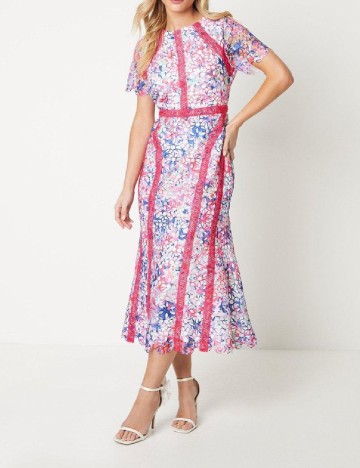 Rochie medie Coast, roz