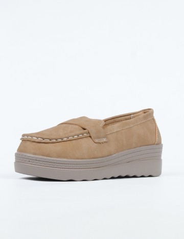 Mocasini SHEIN, maro