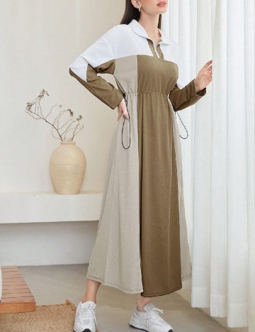 Rochie lunga SHEIN, maro