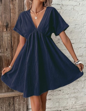 Rochie scurta SHEIN, albastru