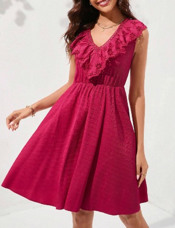 Rochie scurta SHEIN, roz