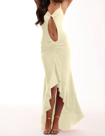 Rochie lunga SHEIN, galben