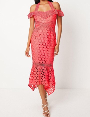 Rochie medie Coast, roz