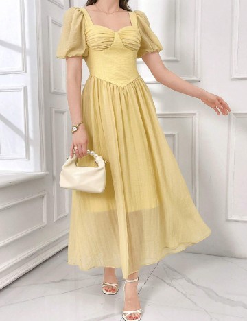 Rochie lunga SHEIN, galben