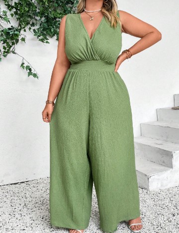 Salopeta SHEIN CURVE, verde