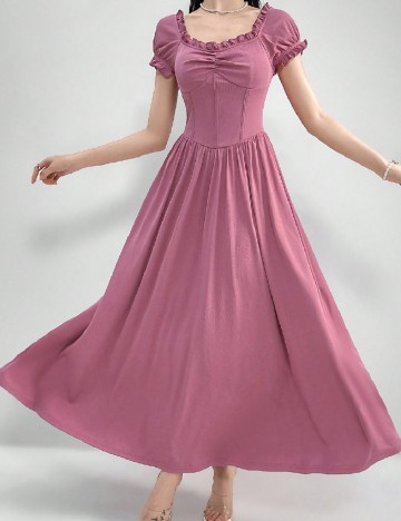 Rochie lunga SHEIN, roz