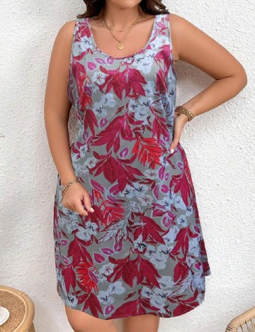 Rochie scurta SHEIN CURVE, mix culori