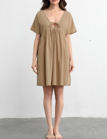 Rochie scurta SHEIN, maro