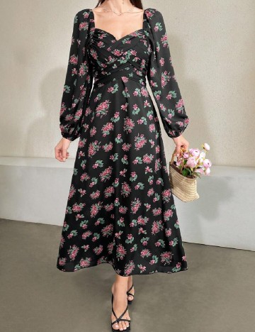 Rochie medie SHEIN, negru