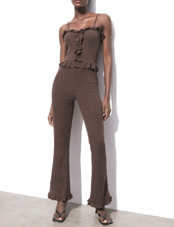 Salopeta SHEIN, maro