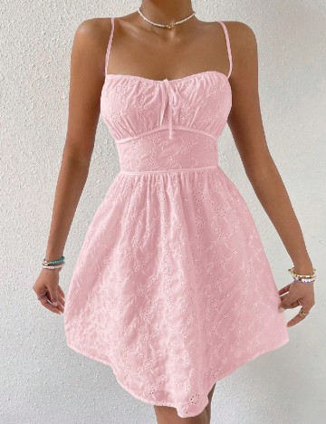 Rochie scurta SHEIN, roz