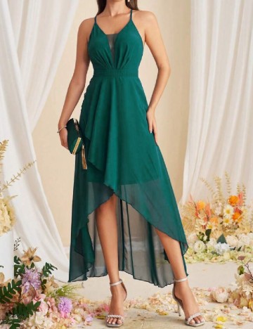 Rochie medie SHEIN, verde