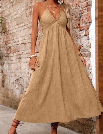 Rochie lunga SHEIN, maro