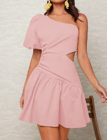 Rochie scurta SHEIN, roz