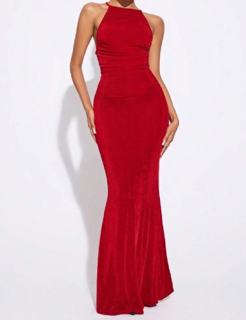 Rochie lunga SHEIN, rosu