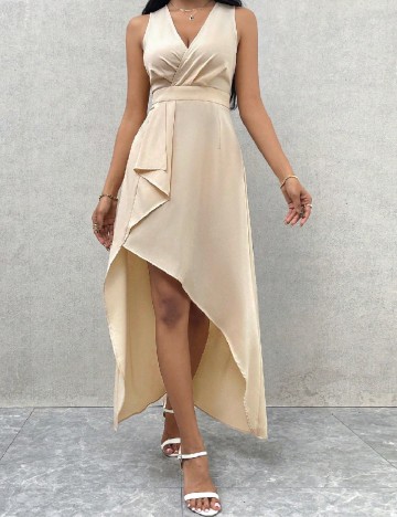 Rochie scurta SHEIN, crem