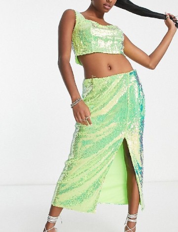 Top Collective The Label, verde