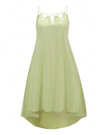 Rochie medie SHEIN CURVE, verde