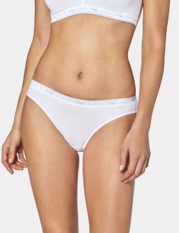 Set chiloti 2 bucati Sloggi by Triumph, alb