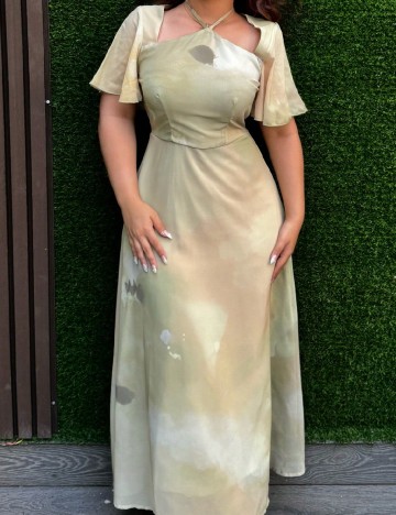 Rochie lunga SHEIN, verde