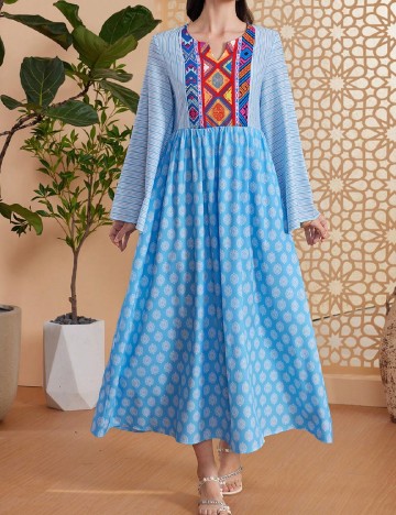 Rochie lunga SHEIN, albastru