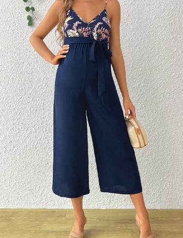 Salopeta SHEIN Maternity, bleumarin