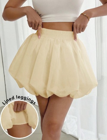 Fusta pantalon SHEIN, crem