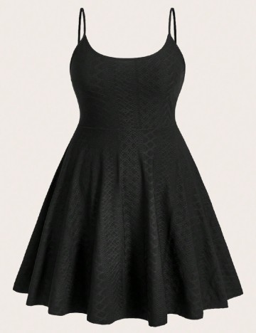 Rochie scurta SHEIN CURVE, negru