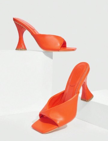 Saboti SHEIN, portocaliu