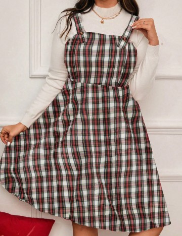 Rochie medie SHEIN CURVE, mix culori