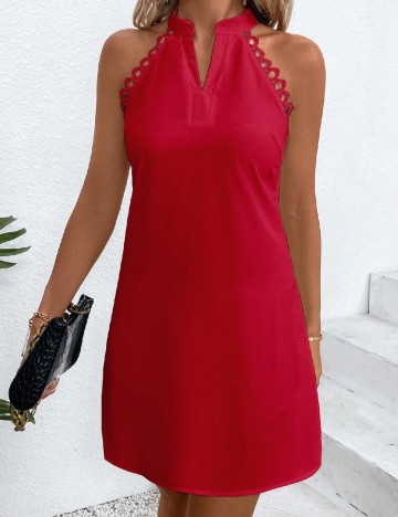 Rochie scurta SHEIN, rosu