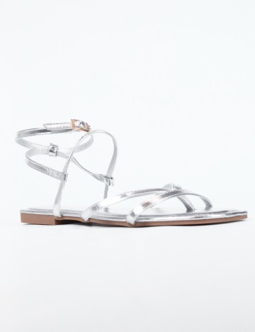 Slapi SHEIN, argintiu