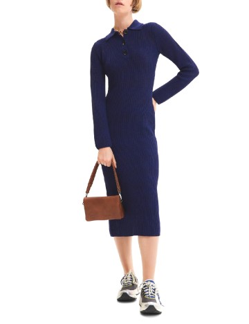 Rochie medie Desigual, bleumarin