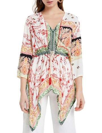 Bluza Desigual, mix culori