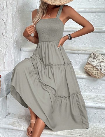 Rochie medie SHEIN, gri