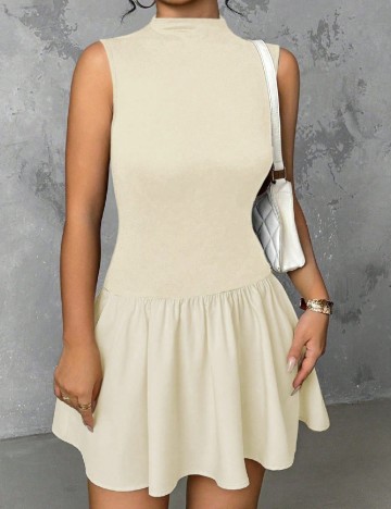 Rochie scurta SHEIN, galben