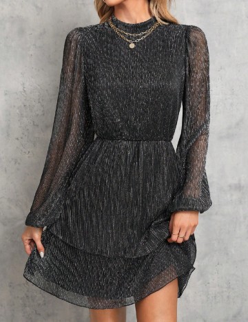 Rochie scurta SHEIN, gri