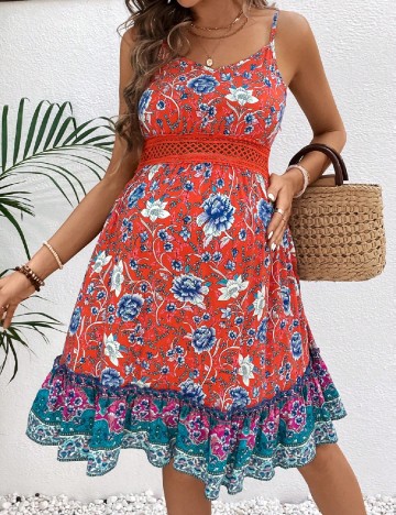 Rochie scurta SHEIN, mix culori