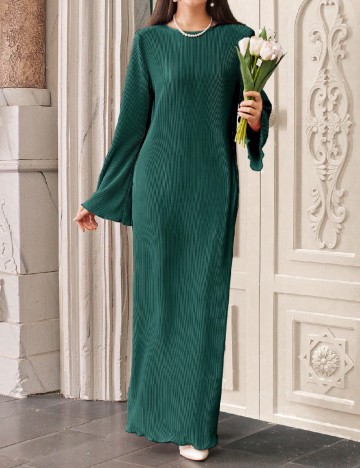 Rochie lunga SHEIN, verde