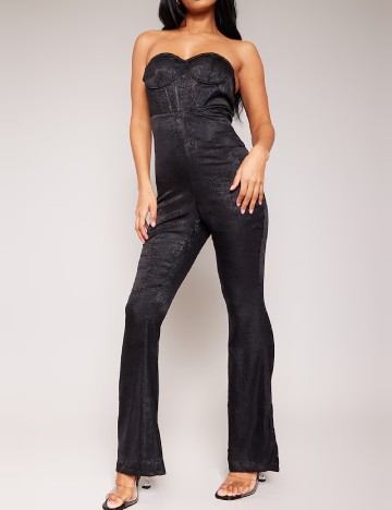 Salopeta PrettyLittleThing, negru