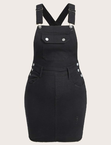 Rochie scurta SHEIN CURVE, negru