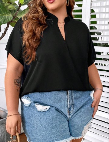 Bluza SHEIN CURVE, negru