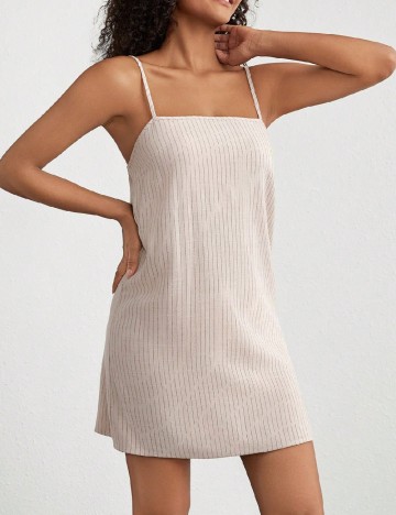 Rochie scurta SHEIN, crem