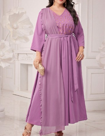 Rochie lunga SHEIN CURVE, mov