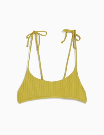 Sutien de baie Bershka, verde