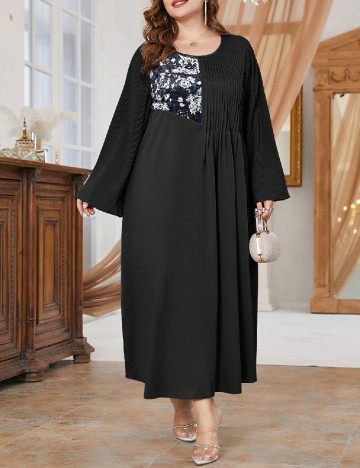 Rochie SHEIN CURVE, negru