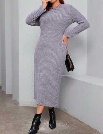 Rochie medie SHEIN CURVE, mov