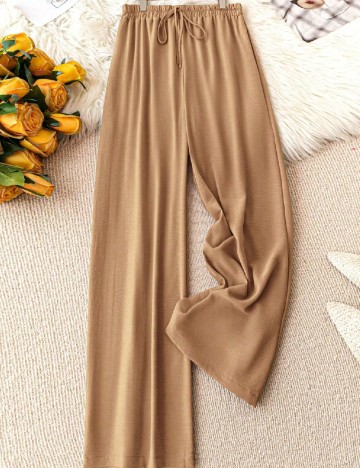 Pantaloni SHEIN CURVE, bej